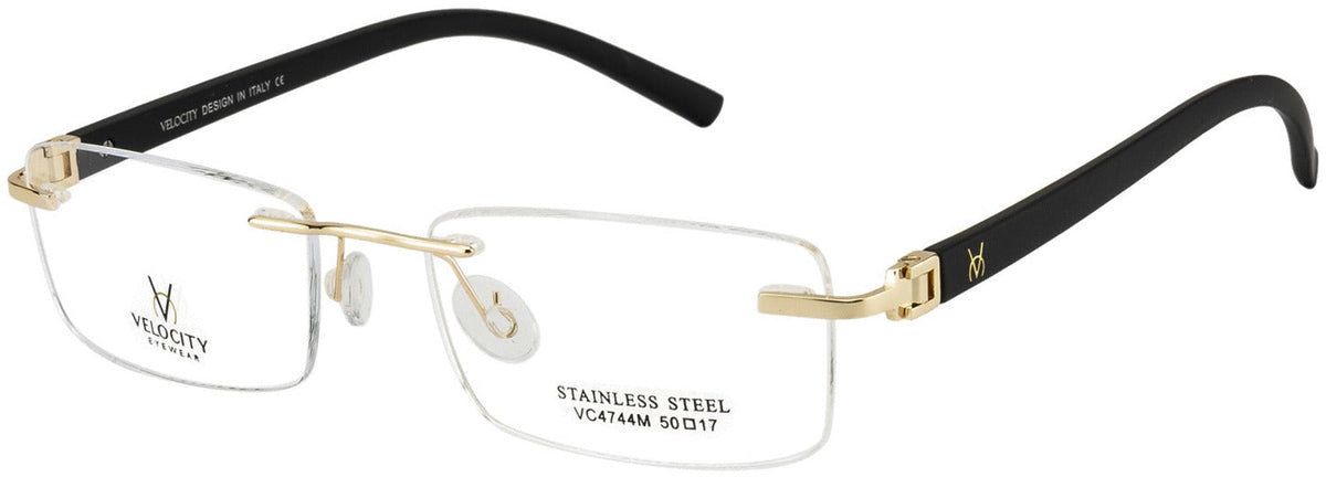 Velocity VC 4744M Rectangle Eyeglasses - C1