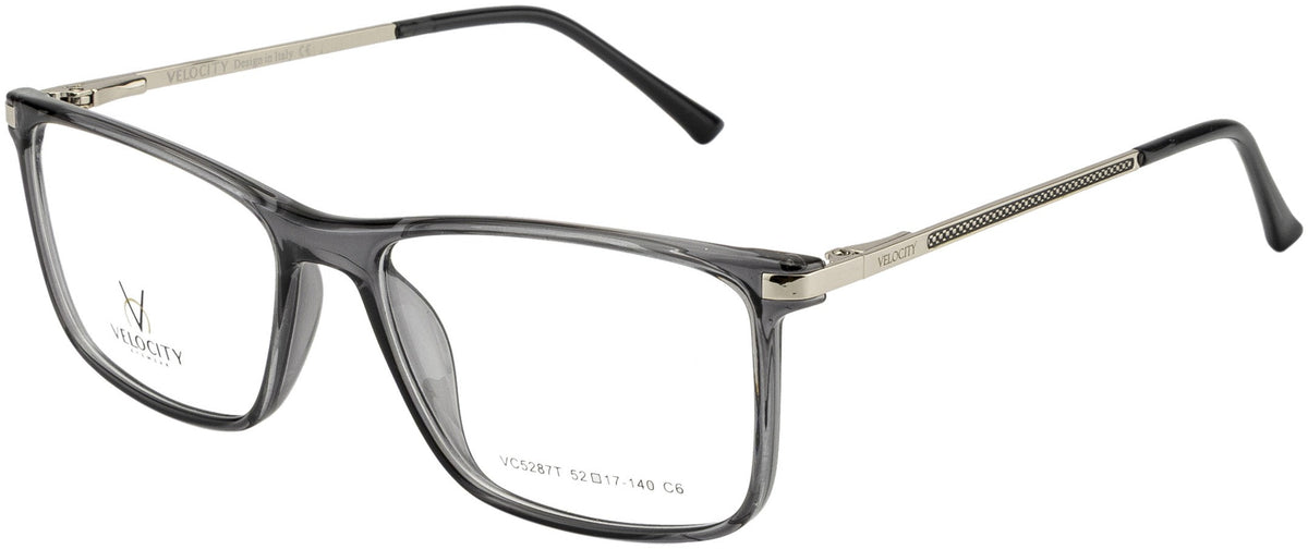 Velocity VC 5287T Rectangle Eyeglasses - C6