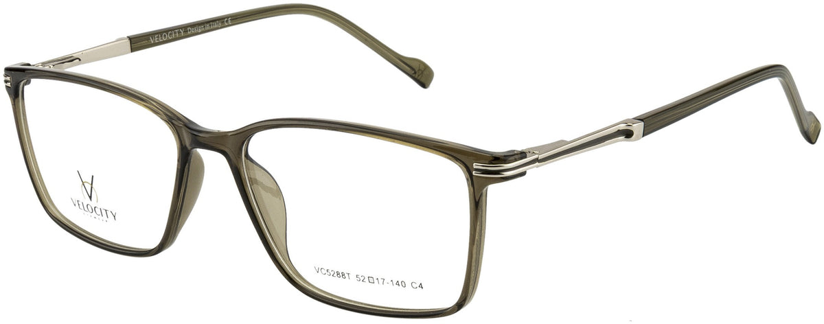 Velocity VC 5288T Rectangle Eyeglasses - C4
