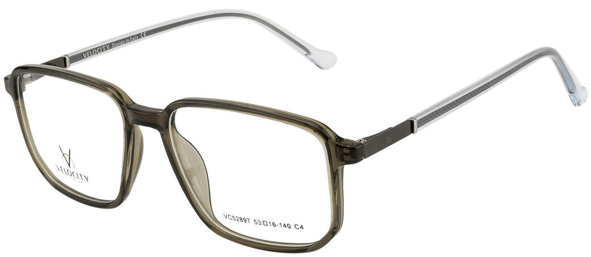 Velocity VC 5289T Rectangle Eyeglasses - C4