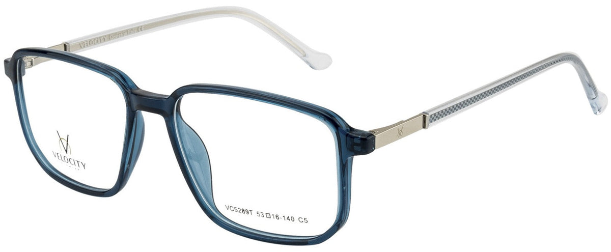 Velocity VC 5289T Rectangle Eyeglasses - C5