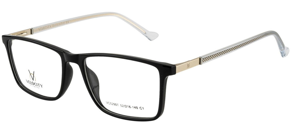 Velocity VC 5290T Rectangle Eyeglasses - C1