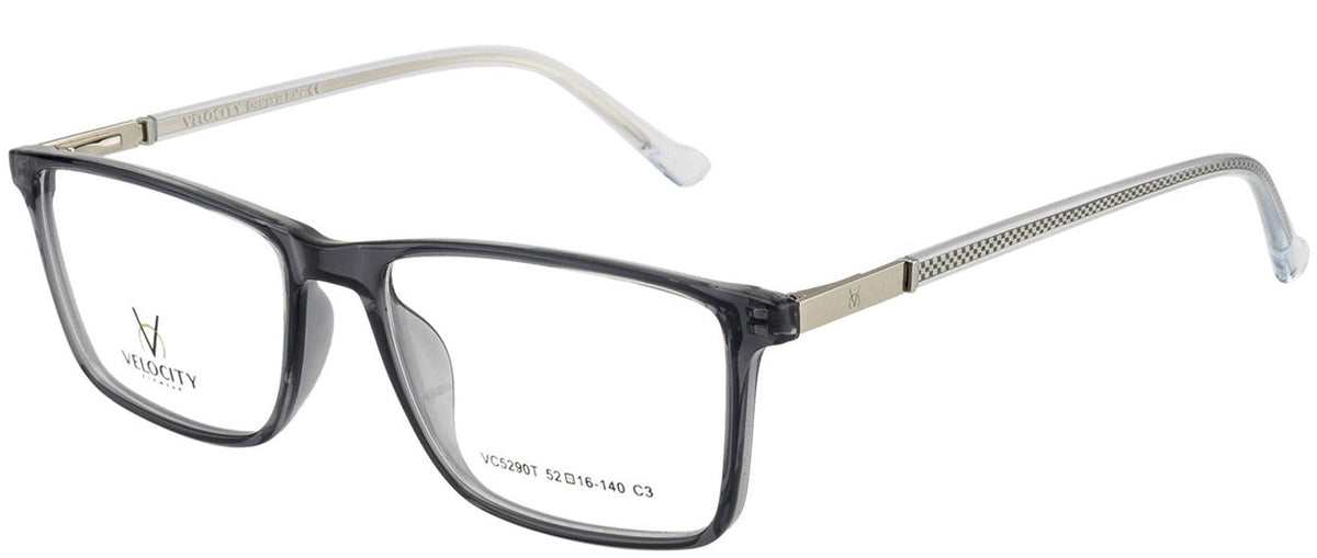 Velocity VC 5290T Rectangle Eyeglasses - C3