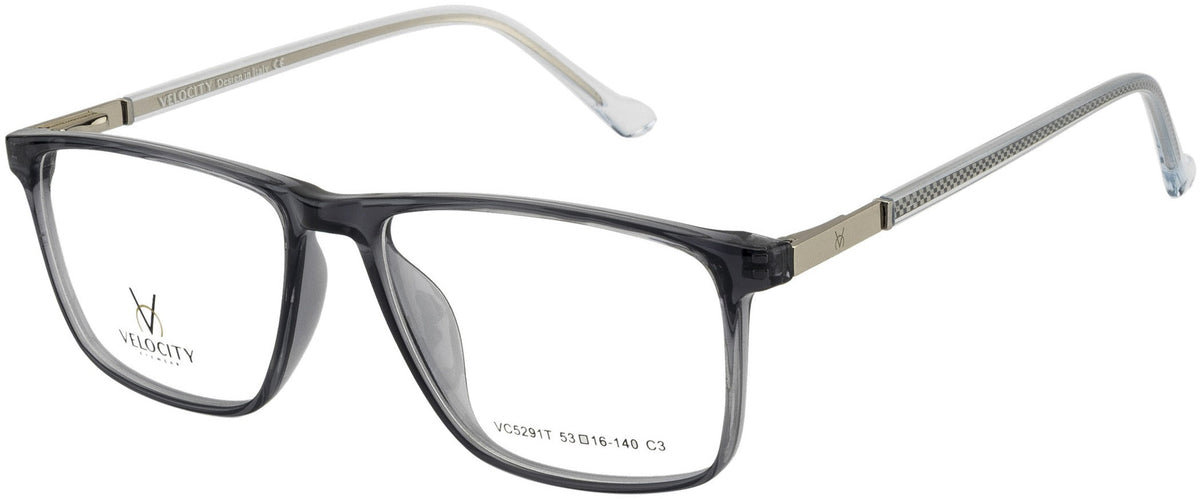 Velocity VC 5291T Rectangle Eyeglasses - C3