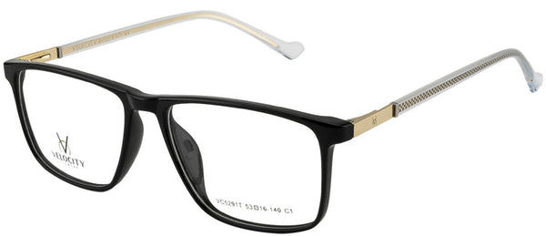Velocity VC 5291T Rectangle Eyeglasses - C1