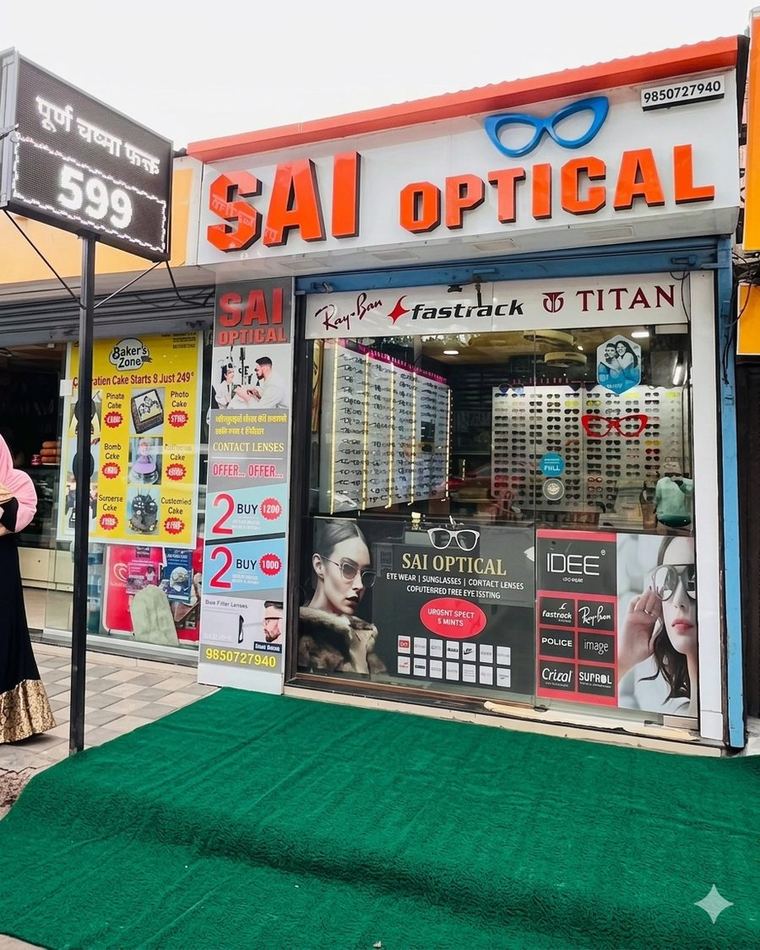 Sai Optical & Contact Lens shopfront